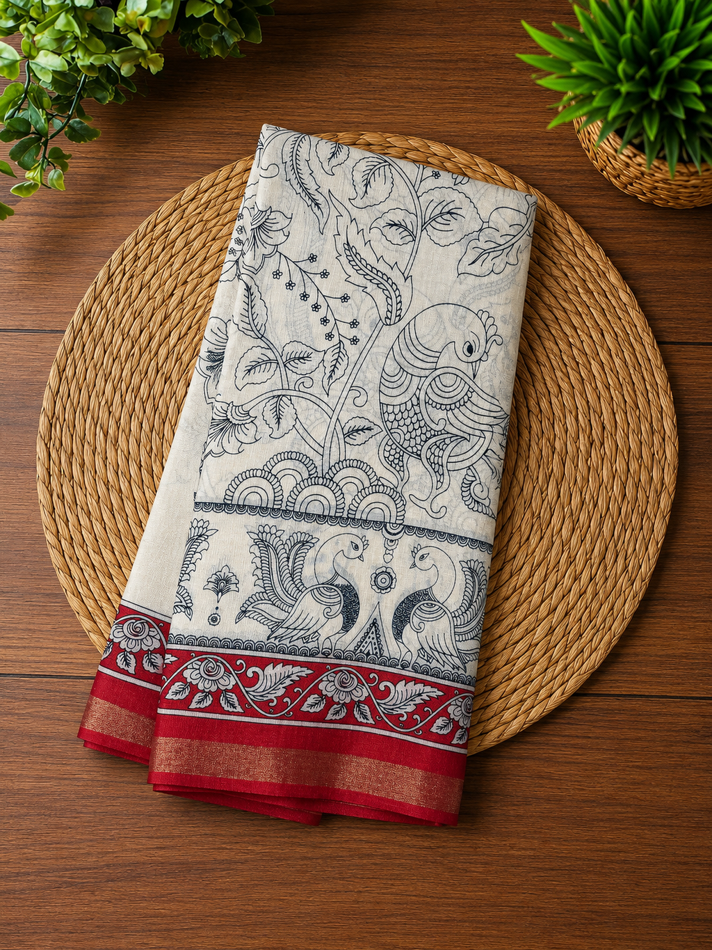 Premium Soft Mul Mul Cotton Saree with Blouse 💖