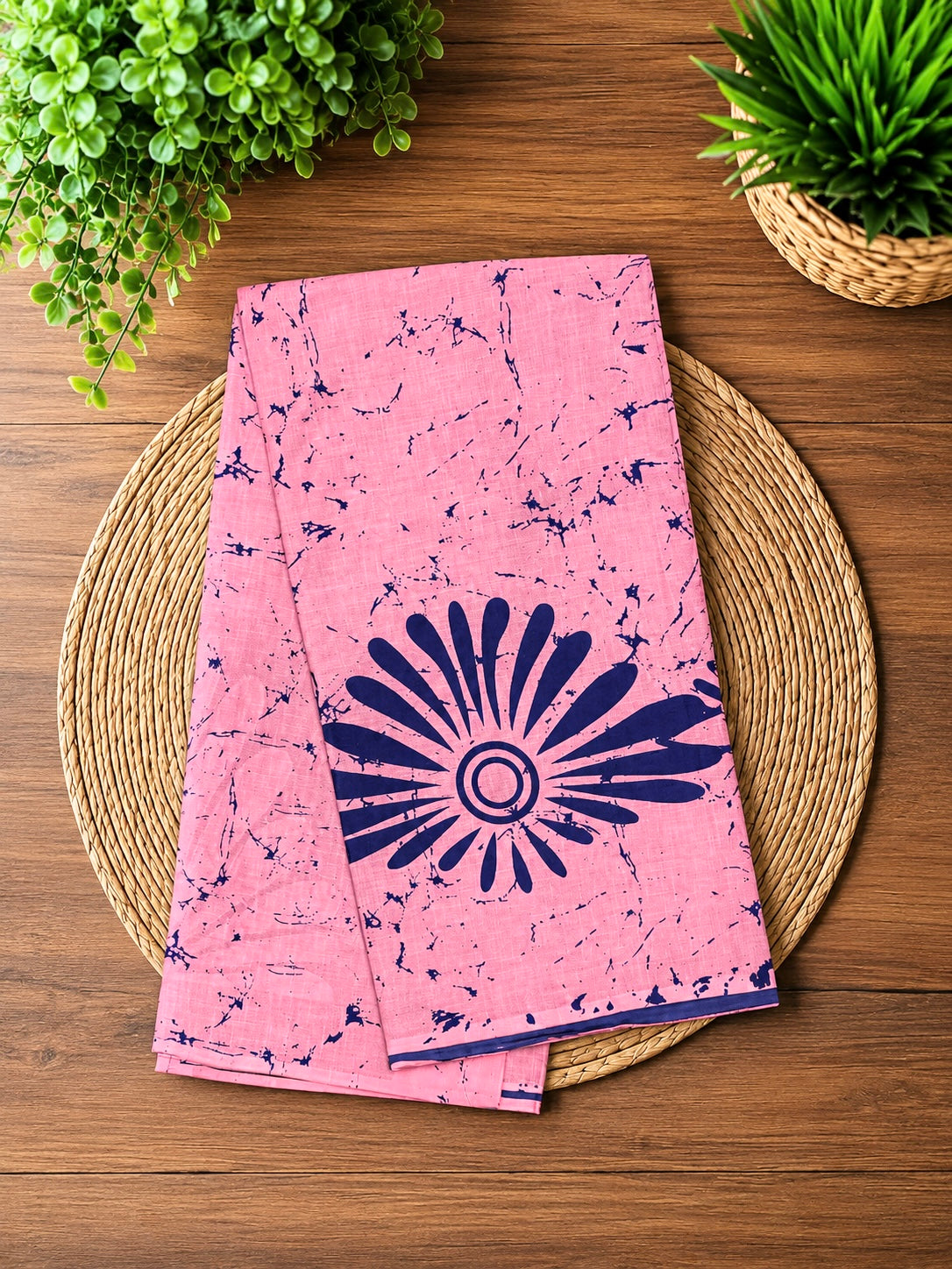 Pure Cotton Mulmul Saree✨