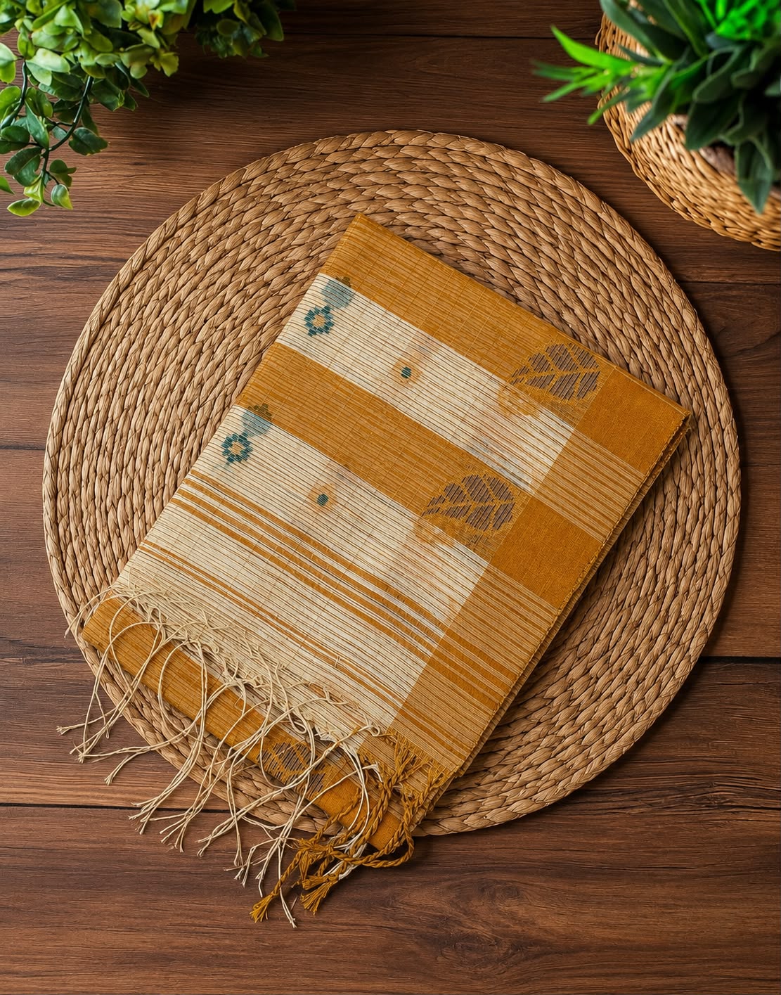 Lightweight Handloom Cotton Saree💖