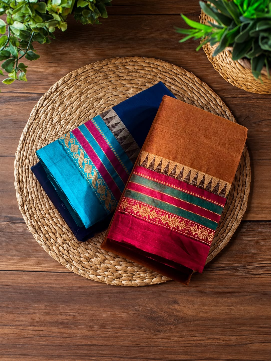 Pure Cotton Saree 🌿