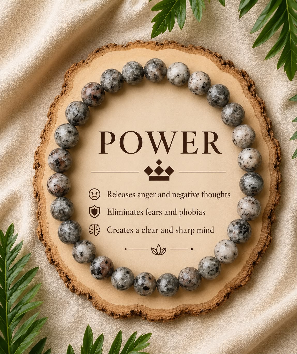 Premium Tiger's Eye Beaded Bracelet ✨