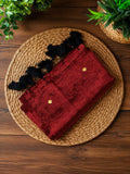 Mul Cotton Tissue Saree with Sequin Work